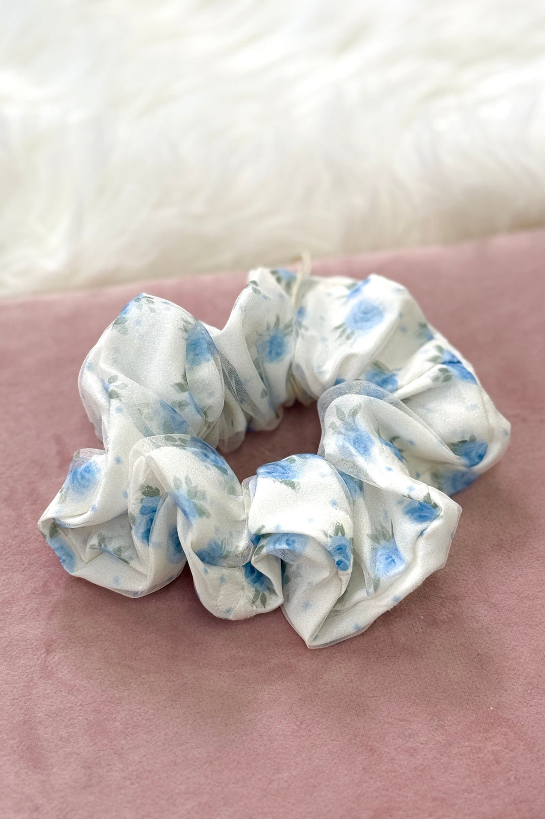 A-bee - Scarlett Hårelastik - Blue Hårelastikker