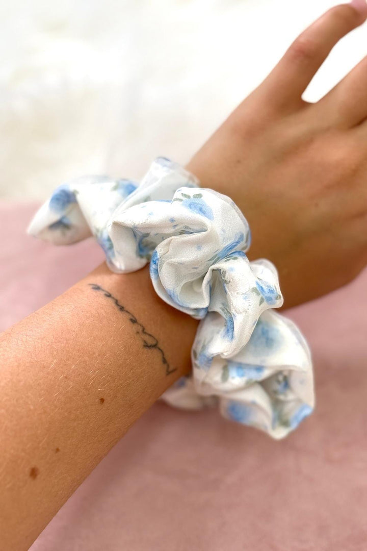 A-bee - Scarlett Hårelastik - Blue Hårelastikker