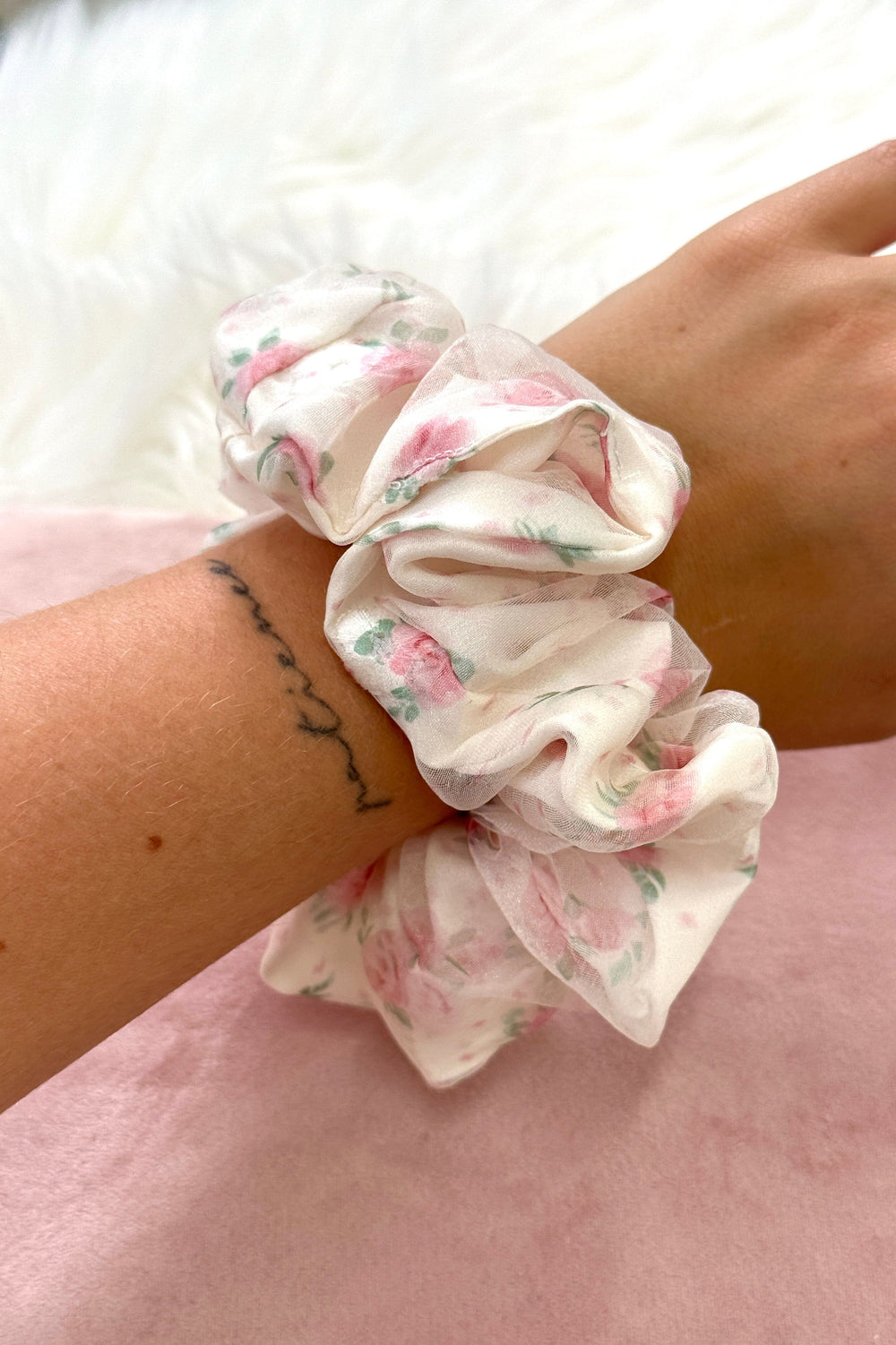 A-bee - Scarlett Hårelastik - Pink Hårelastikker