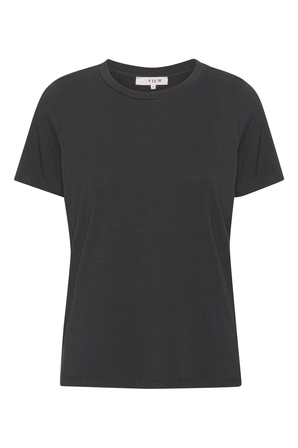 A-VIEW - Stabil Top S/S - 999 Black T-shirts