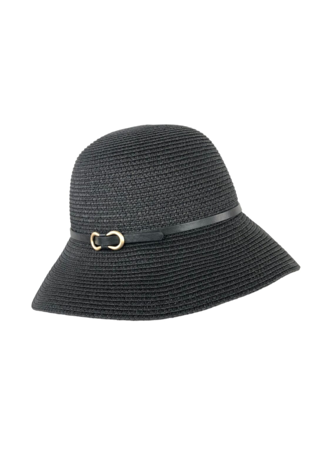 Anobel Copenhagen - Cloche Hat With Straps P60555 - Black Hatte