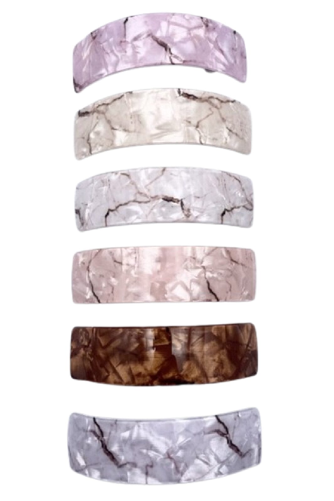 Anobel Copenhagen - Hair Barrette BRT68 - White Hårspænder