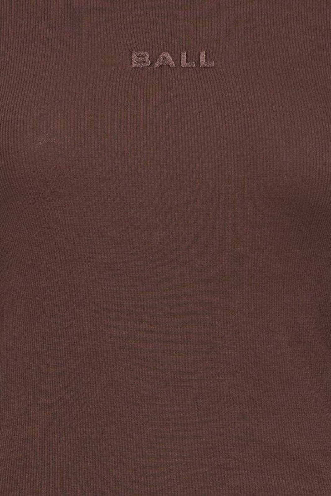 Ball - Baaltobelli Ls Tshirt 50405329 - 190915 - Coffee Bean