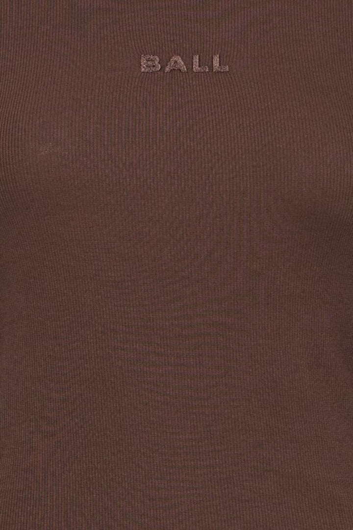 Ball - Baaltobelli Ls Tshirt 50405329 - 190915 - Coffee Bean