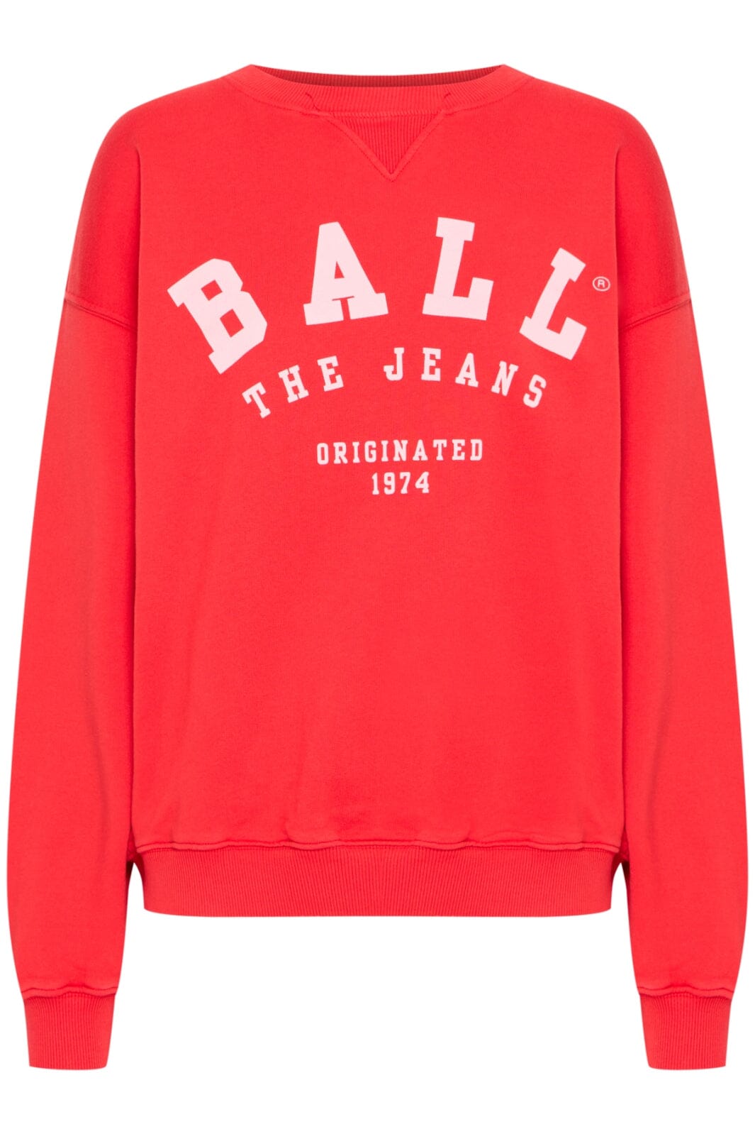 Ball - Bamaldini Crew Neck Sweat - 181663 Chinese Red Sweatshirts