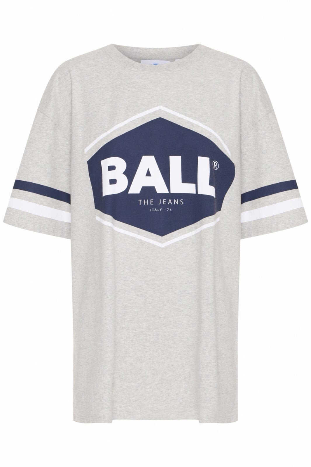 Ball - Banoemi Tee - 204054 Medium Grey Melange T-shirts