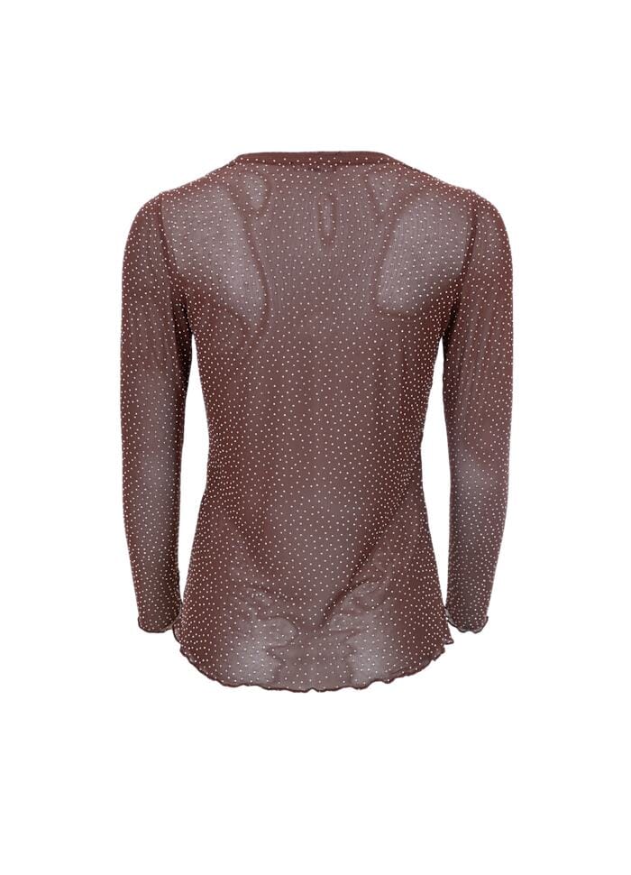 Black Colour - Bcalexis Tee W/Stones 40746 - Shirts - Coffee T-shirts