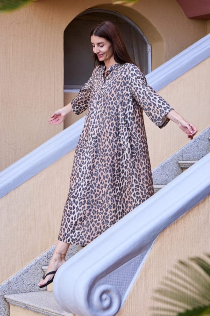 Black Colour - Bckenna Shirt Dress 40927 - Leo