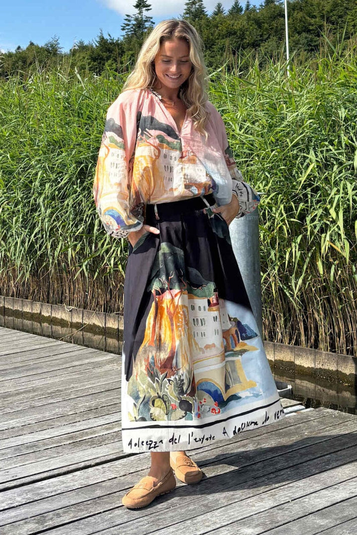 Black Colour - Bcriviera Blouse 40981 - Rose