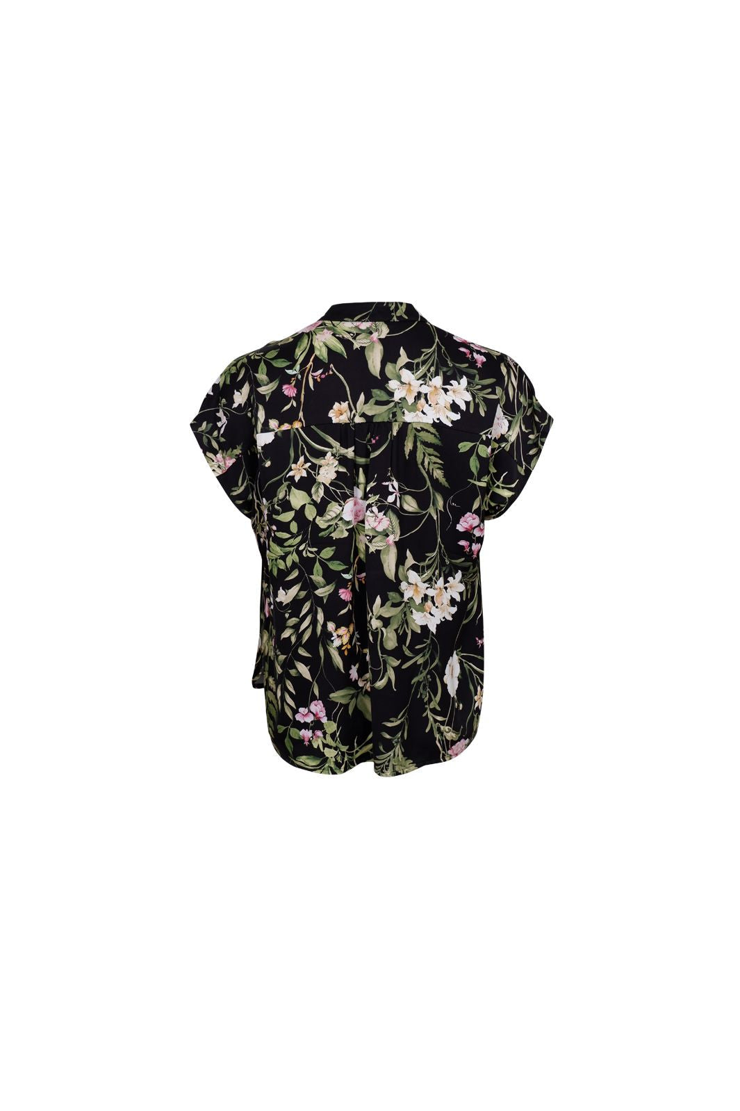 Black Colour - Bczennia Blouse 40916 - Black Flower