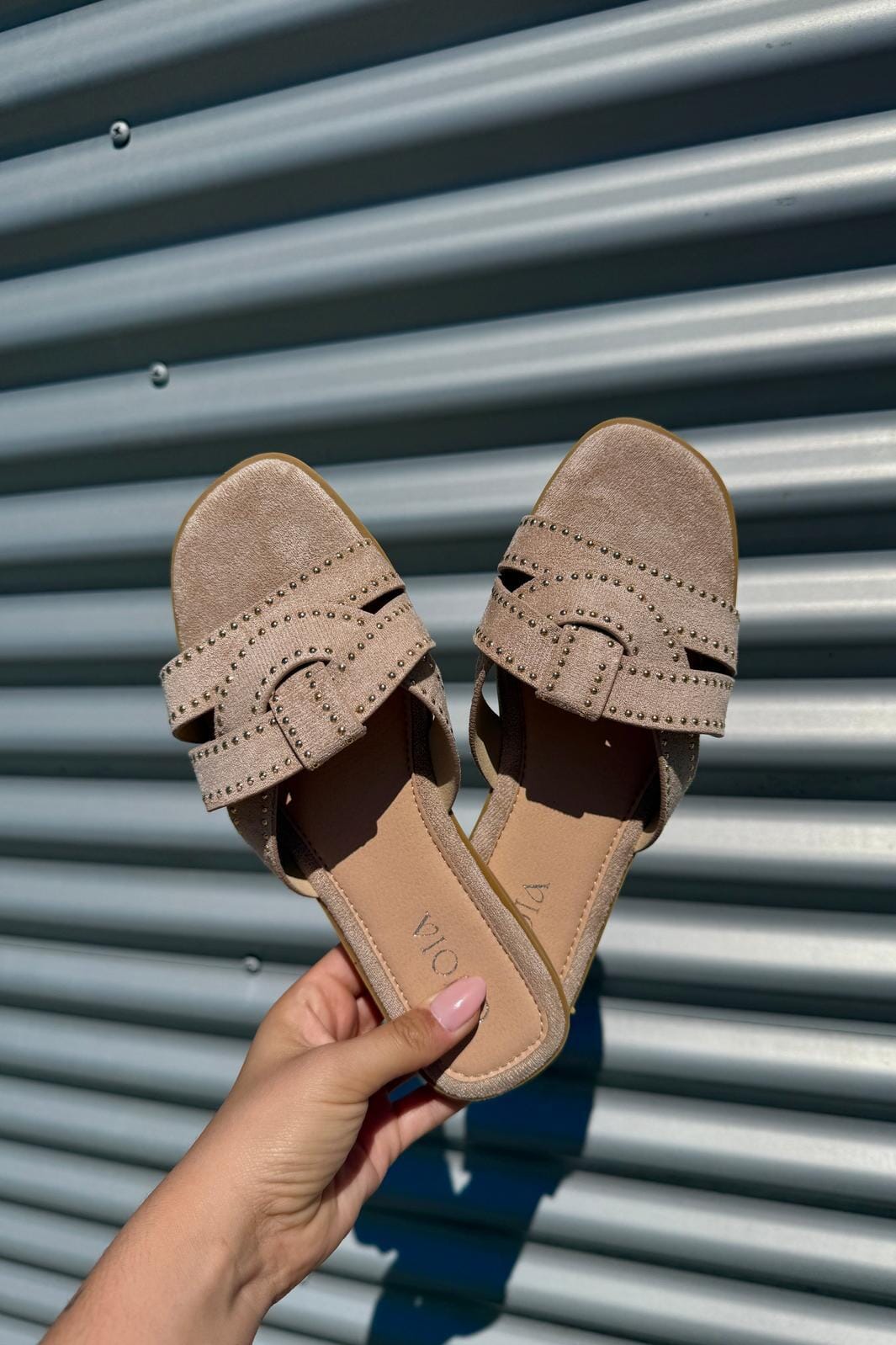 Bloom - Grace Sandaler - Taupe Sandaler