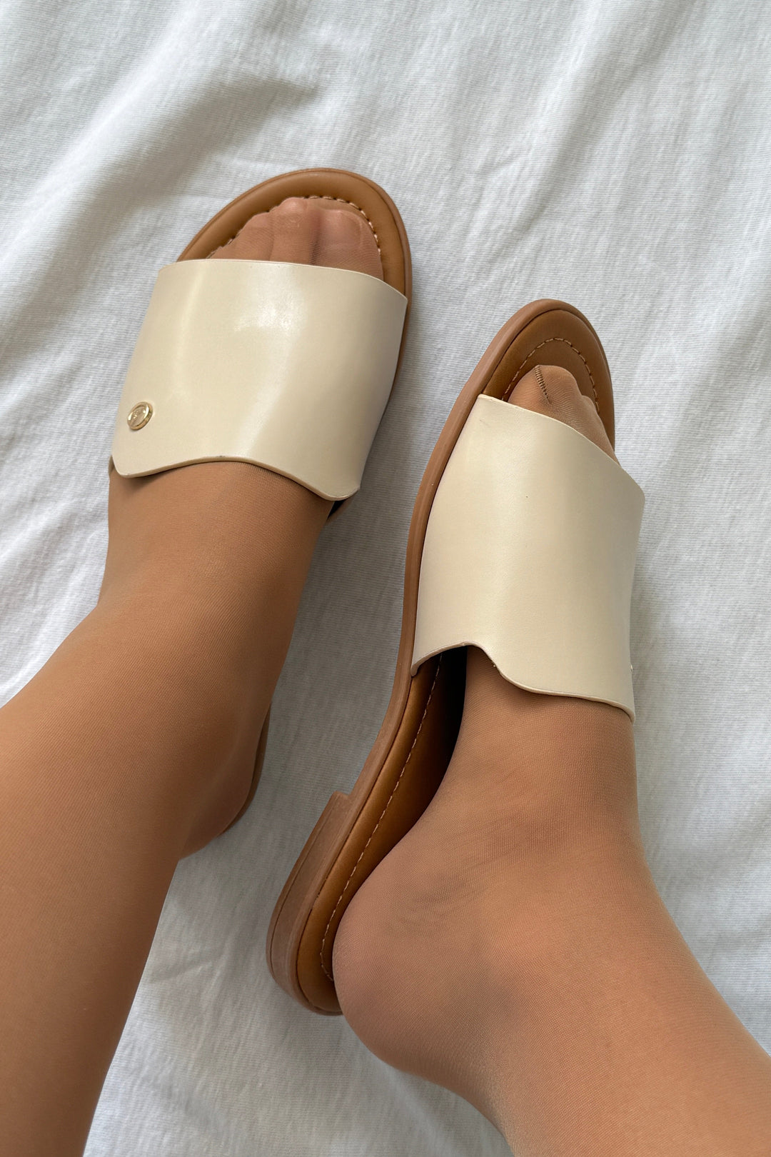 Bloom - Loreen Sandal - Beige Sandaler