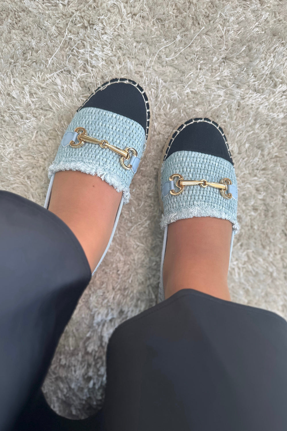 Bloom - Lorena Sandal - Blue Sandaler