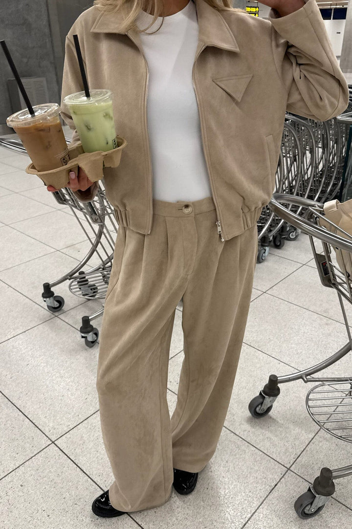 BYIC - Sarahic Short Jacket A23725 - Light Beige Jakker