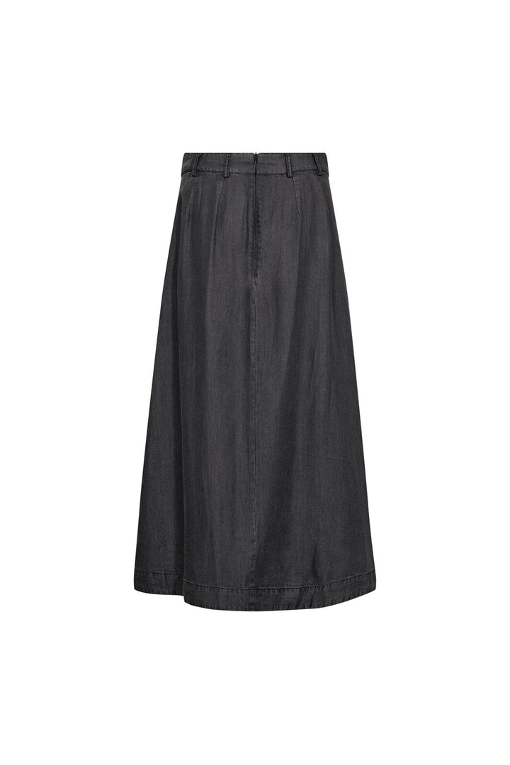 Co´Couture - Anyacc Denim Pleat Skirt 34181 - 96 - Black