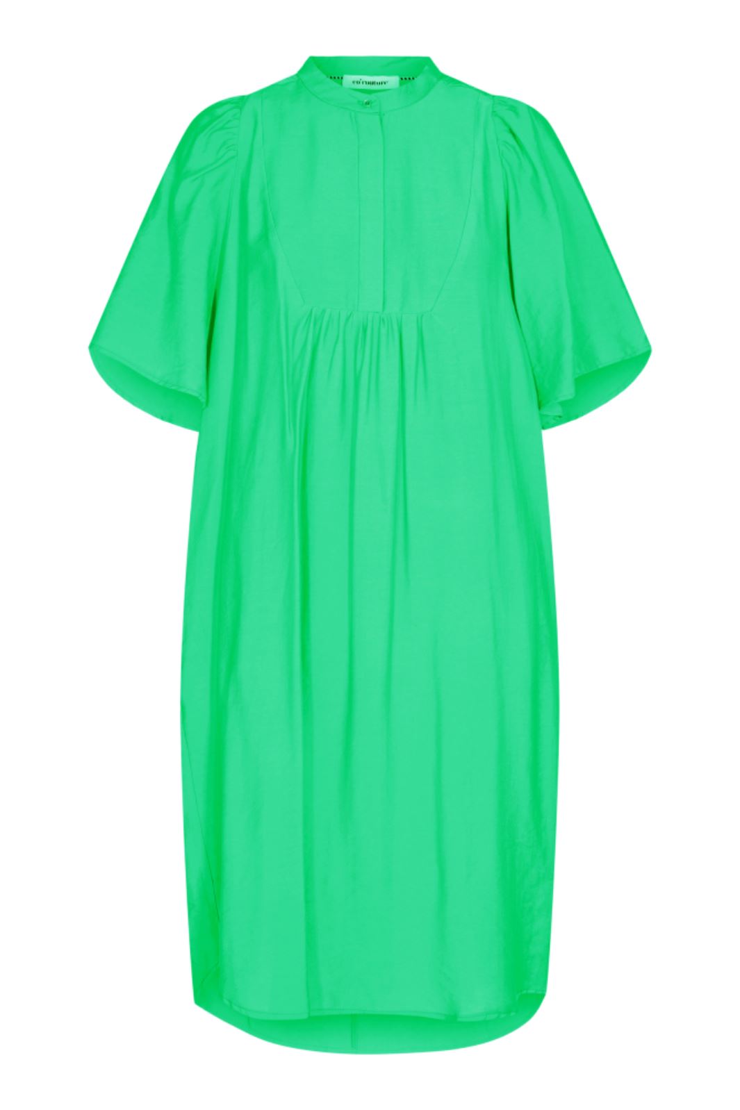 Co´couture - Callum Volume Ss Dress - Vibrant Green Kjoler