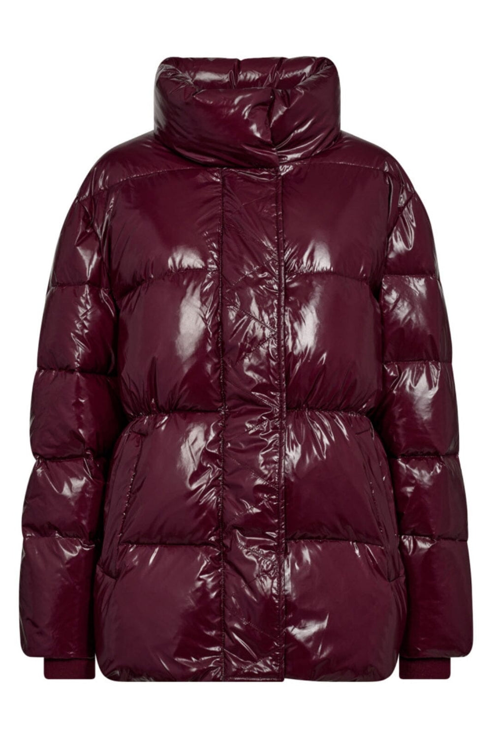 Co´Couture - Glossycc Puffer Jacket 30351 - 67 - Plum