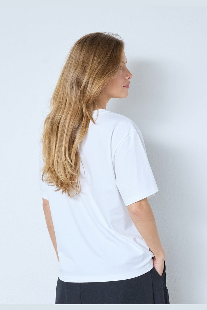 Co´Couture - Madinacc Oversize Tee 43001 - 4000 - White
