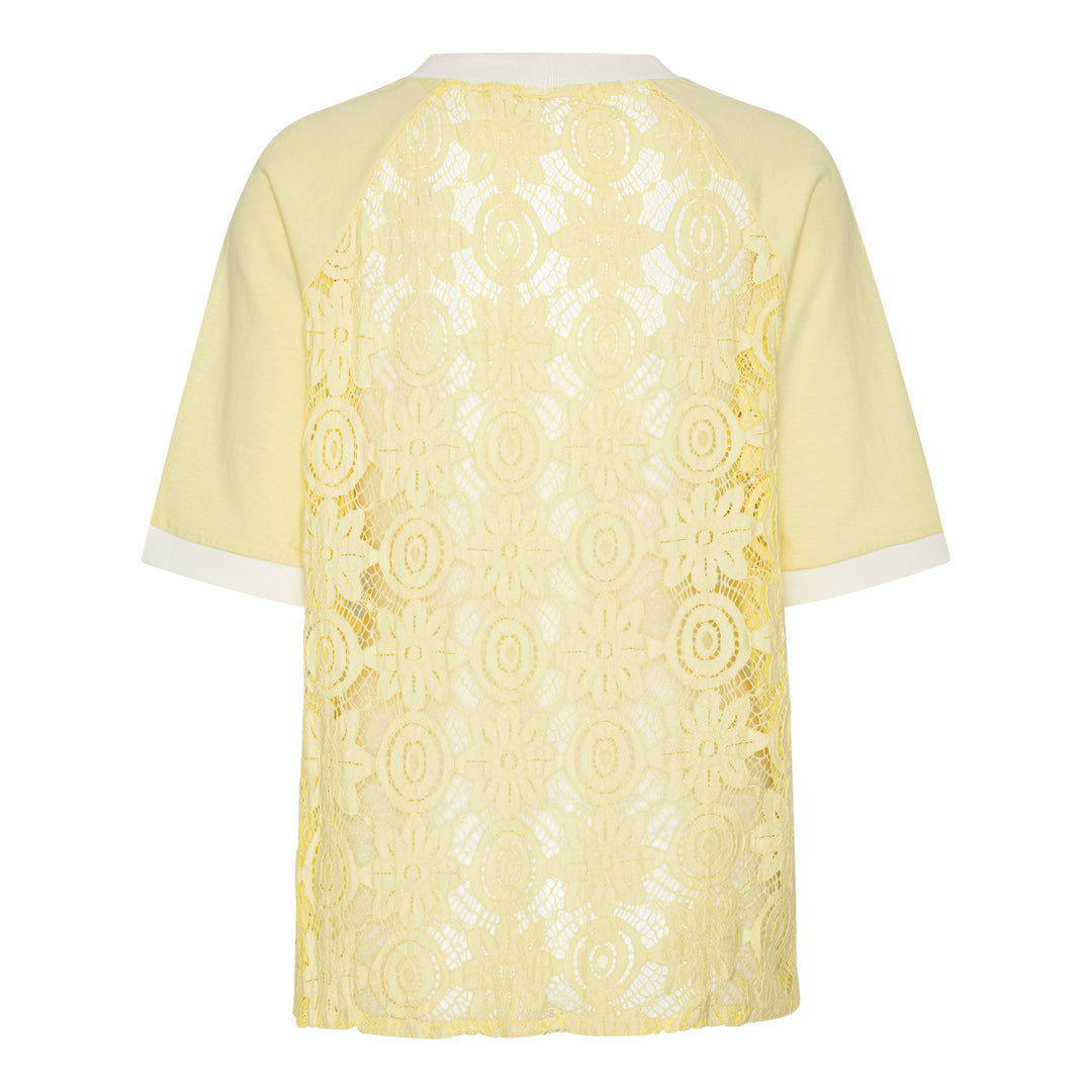 Continue - Conni 88 Lace 14759 - 101 - Light Yellow Bluser