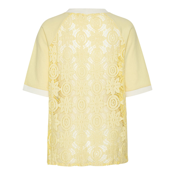 Continue - Conni 88 Lace 14759 - 101 - Light Yellow Bluser