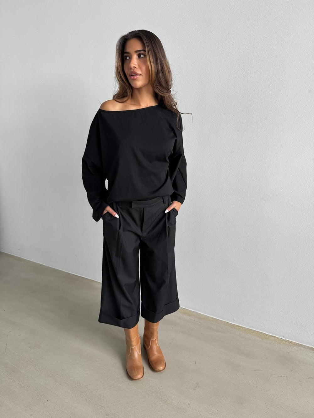 Continue - Lauren 15074 - Black Bluser