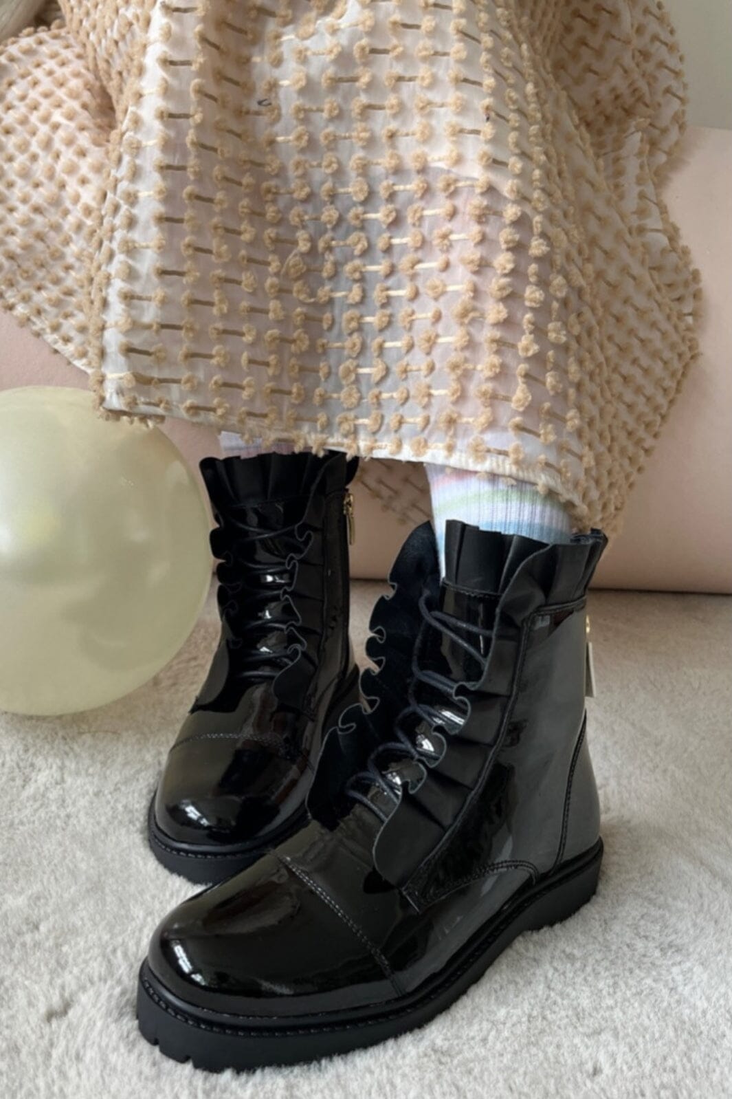 Copenhagen Shoes KIDS - Pretty Girl - Black patent Støvler