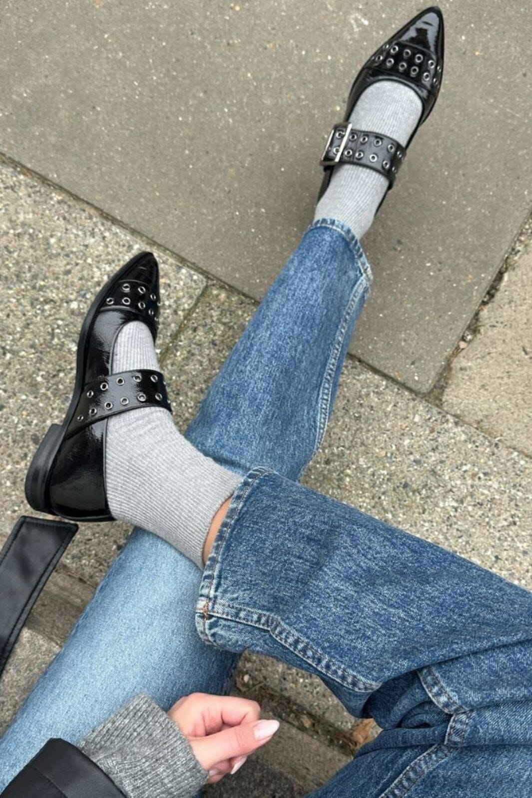 Copenhagen Shoes - Passion Move-Patent CS8386 - 0001 - Black Ballerinaer