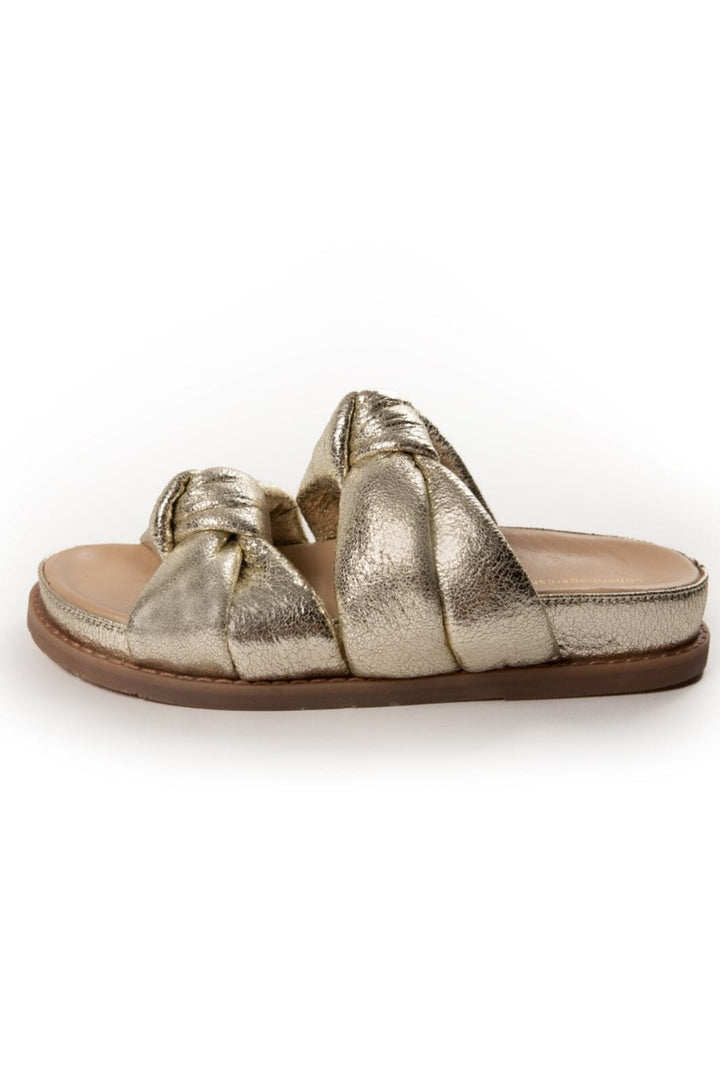 Copenhagen Shoes - Pool Party - 503 Gold/Beige Sandaler