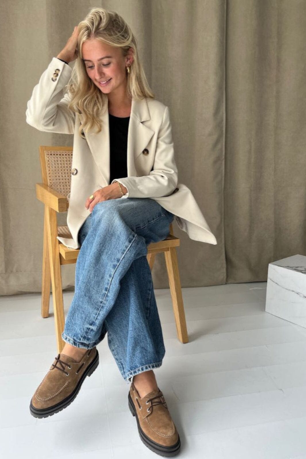 Copenhagen Shoes - The Passion Shoe Suede CS8667 - 125 - Tan Loafers