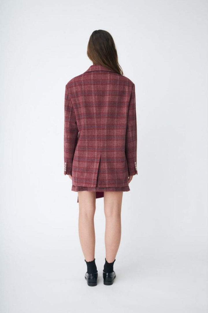Cras - Boss Blazer C545 - 8134 Cherry Check Blazere