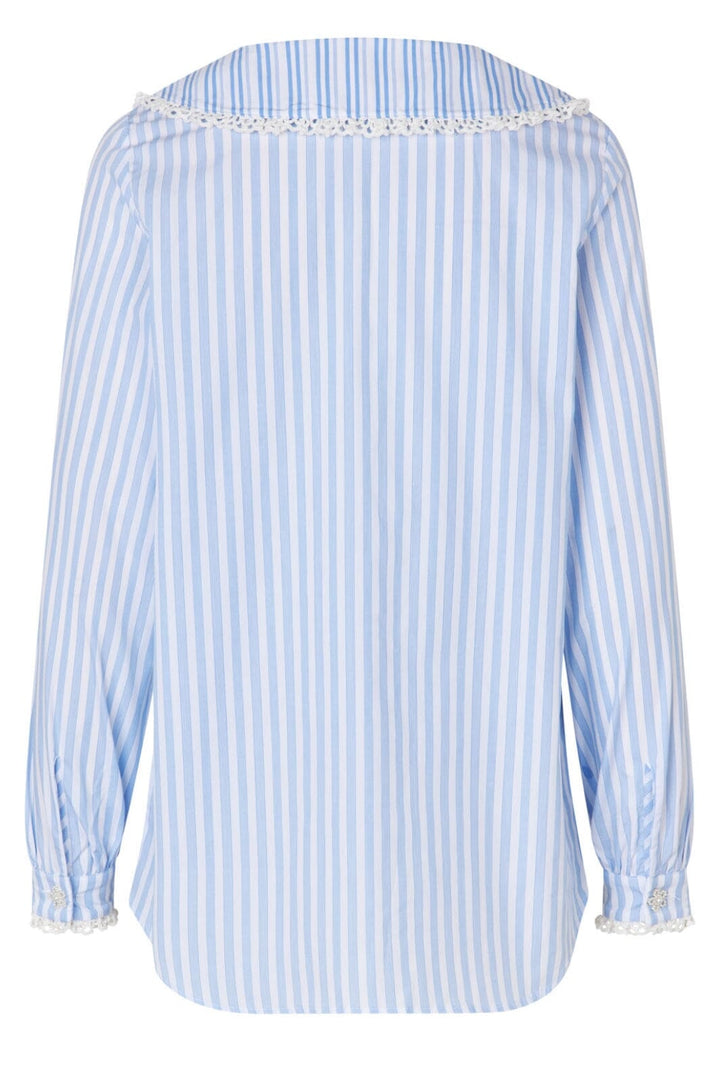 Cras - Sarah Shirt - 7021 7021 Blue Stripe Skjorter