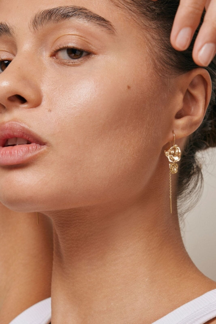 Enamel Copenhagen - Earring, Kim - 925S/Gp/M Øreringe