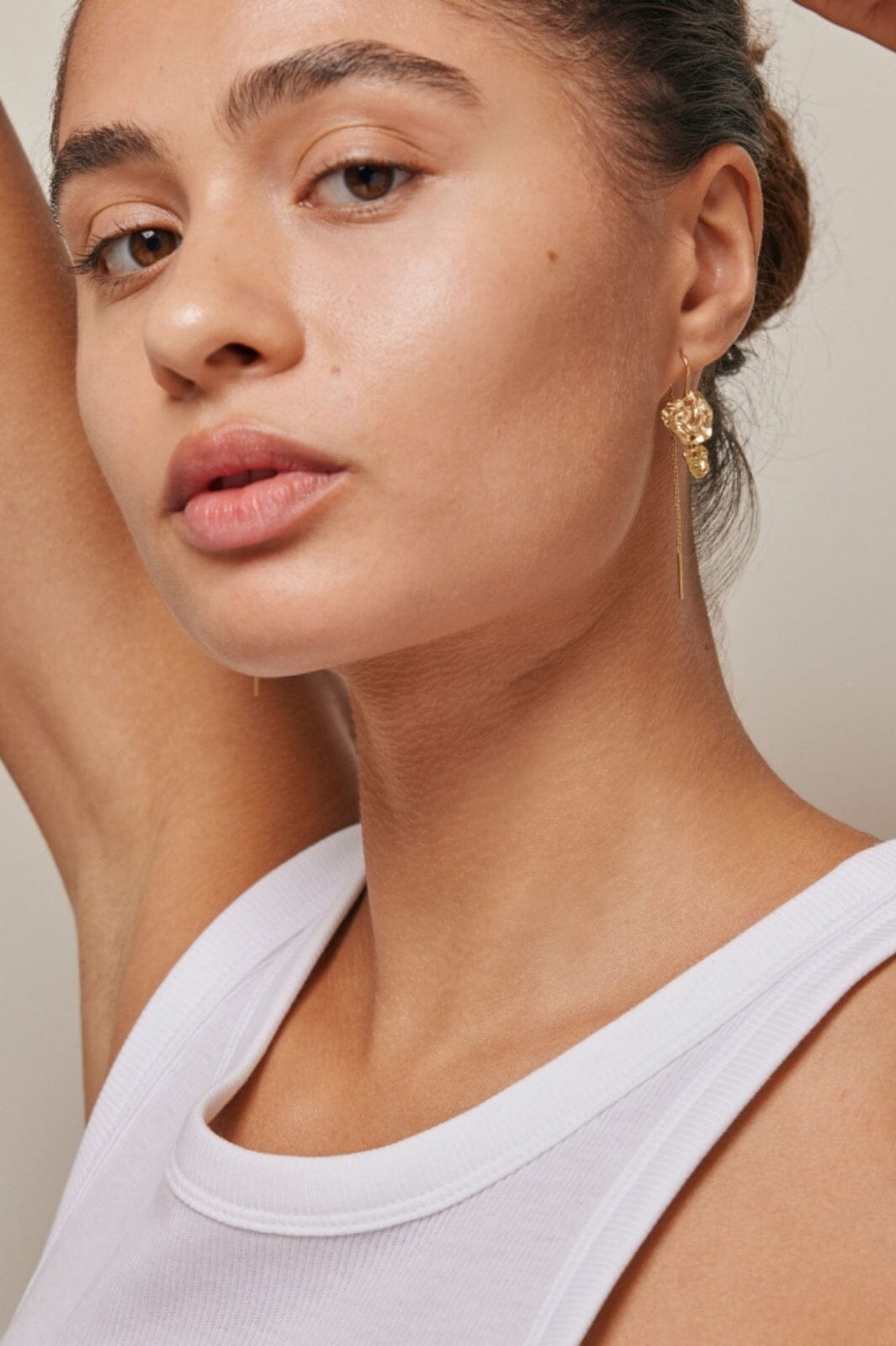 Enamel Copenhagen - Earring, Kim - 925S/Gp/M Øreringe