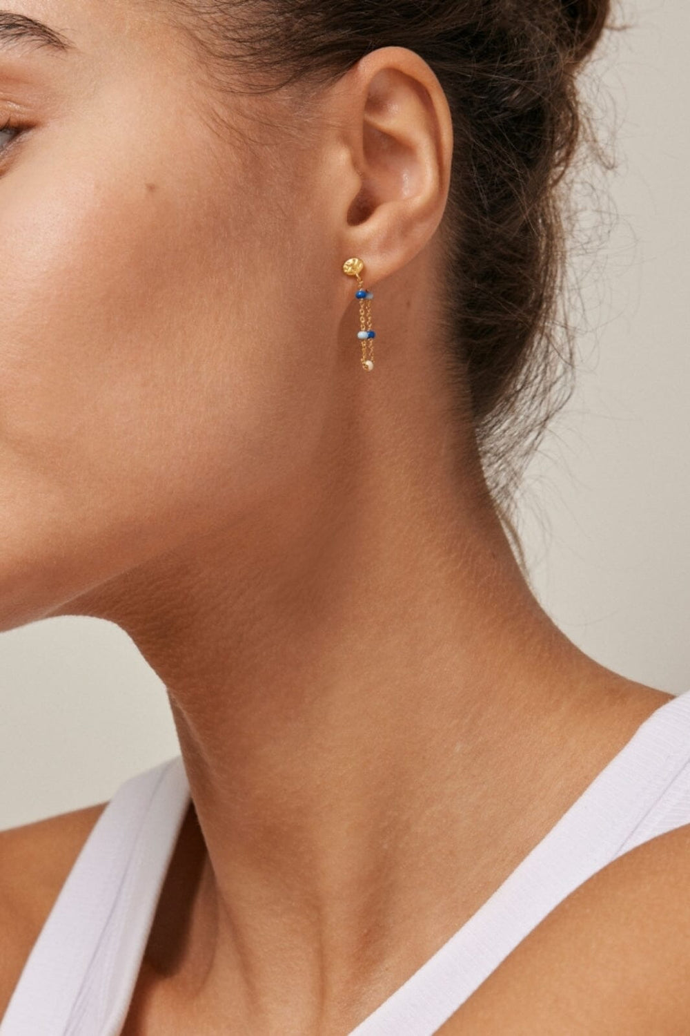 Enamel Copenhagen - Earring, Lola - Marine Øreringe