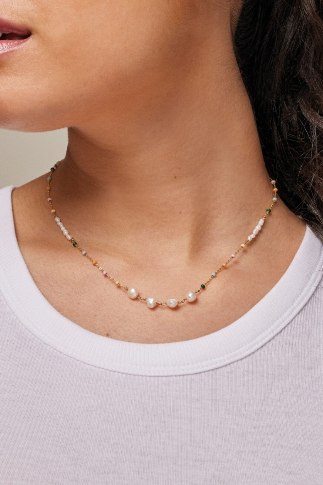 Enamel Copenhagen - Necklace, Lola Perla - Dreamy/Pearl Halskæder