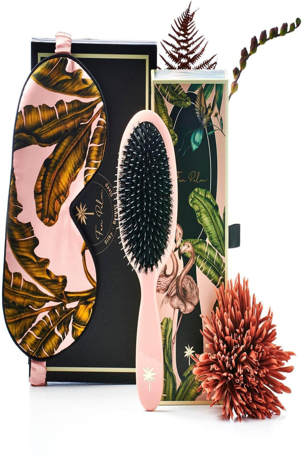 Fan Palm - Hair Brush Small - Paradis Hårbørster