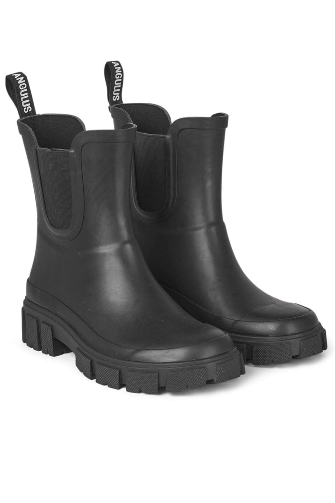 Angulus - 1058-001 - 0001 Sort Gummistøvler
