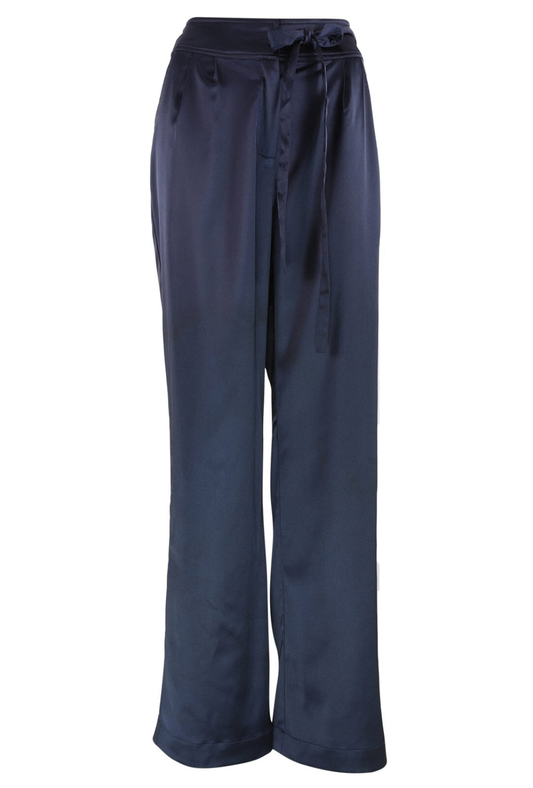 Forudbestilling - Continue - Randi Satin - 201 Navy Blue Bukser