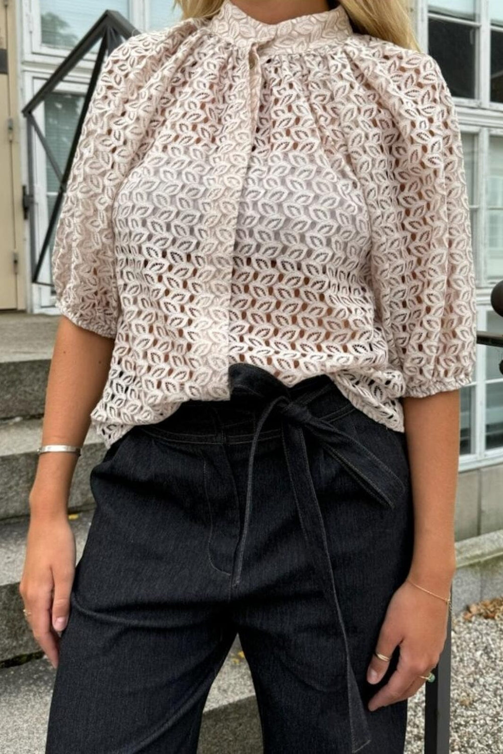 Forudbestilling - Continue - Sia Lace 14714 - Nougat Bluser