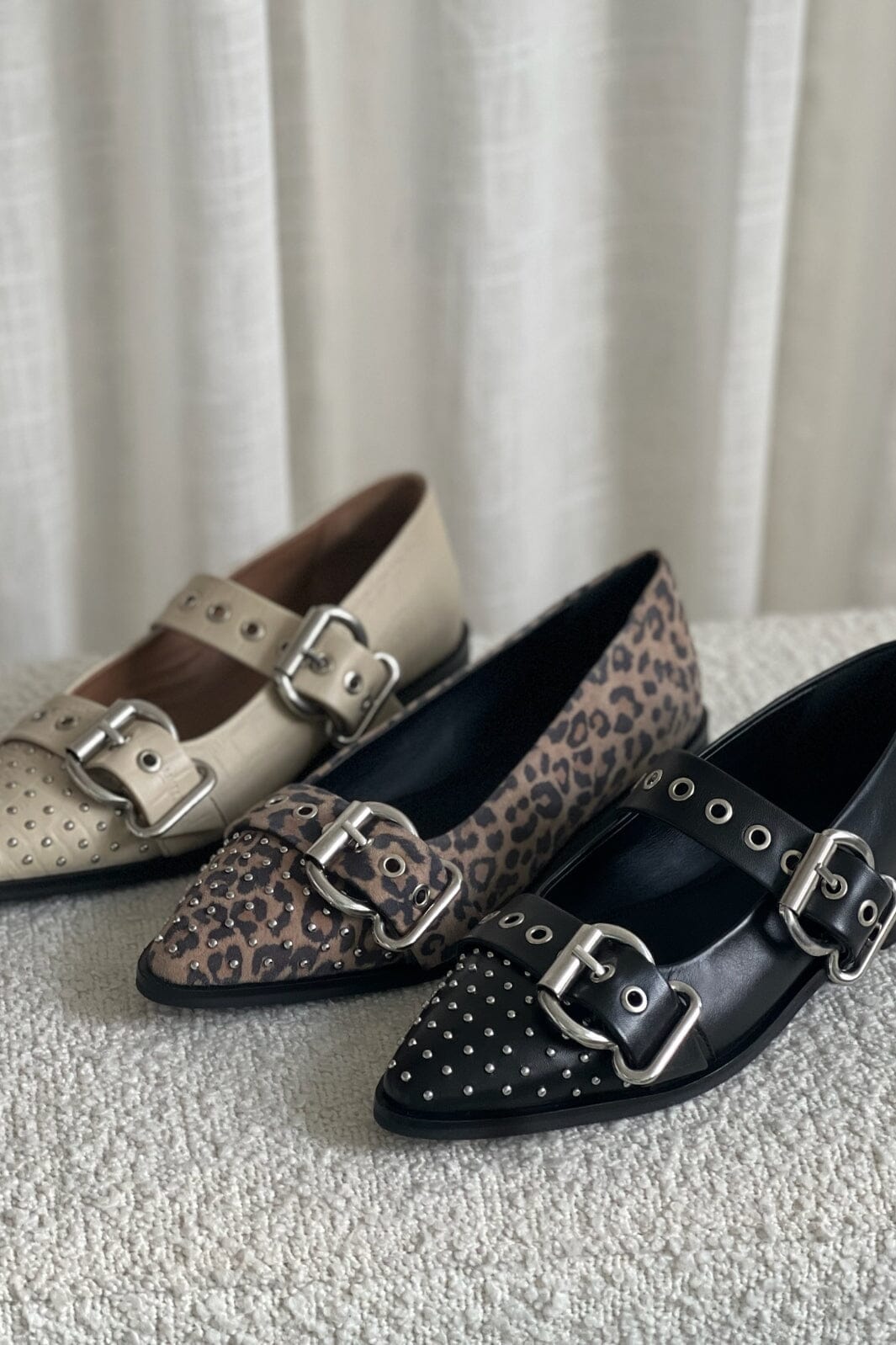 Forudbestilling - Copenhagen Shoes - Future Vibes - 0001 Black Ballerinaer