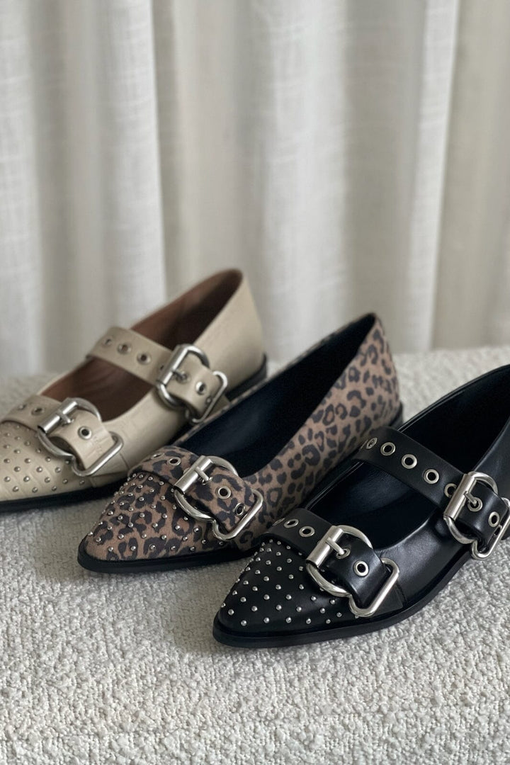 Forudbestilling - Copenhagen Shoes - Future Vibes - 0001 Black Ballerinaer