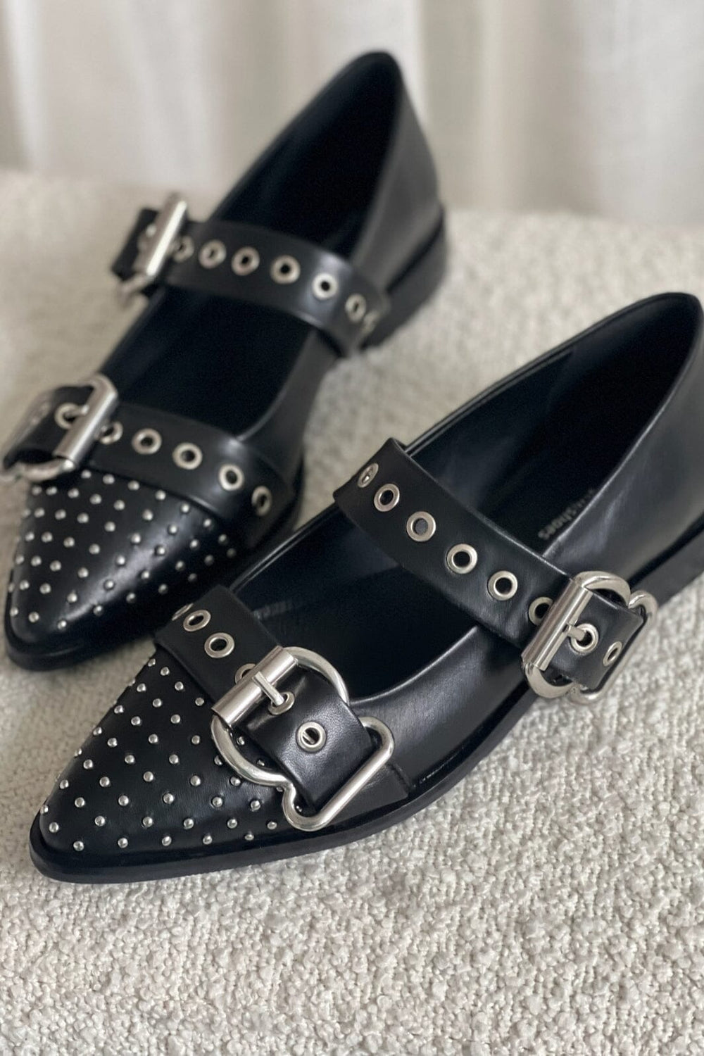 Forudbestilling - Copenhagen Shoes - Future Vibes - 0001 Black Ballerinaer