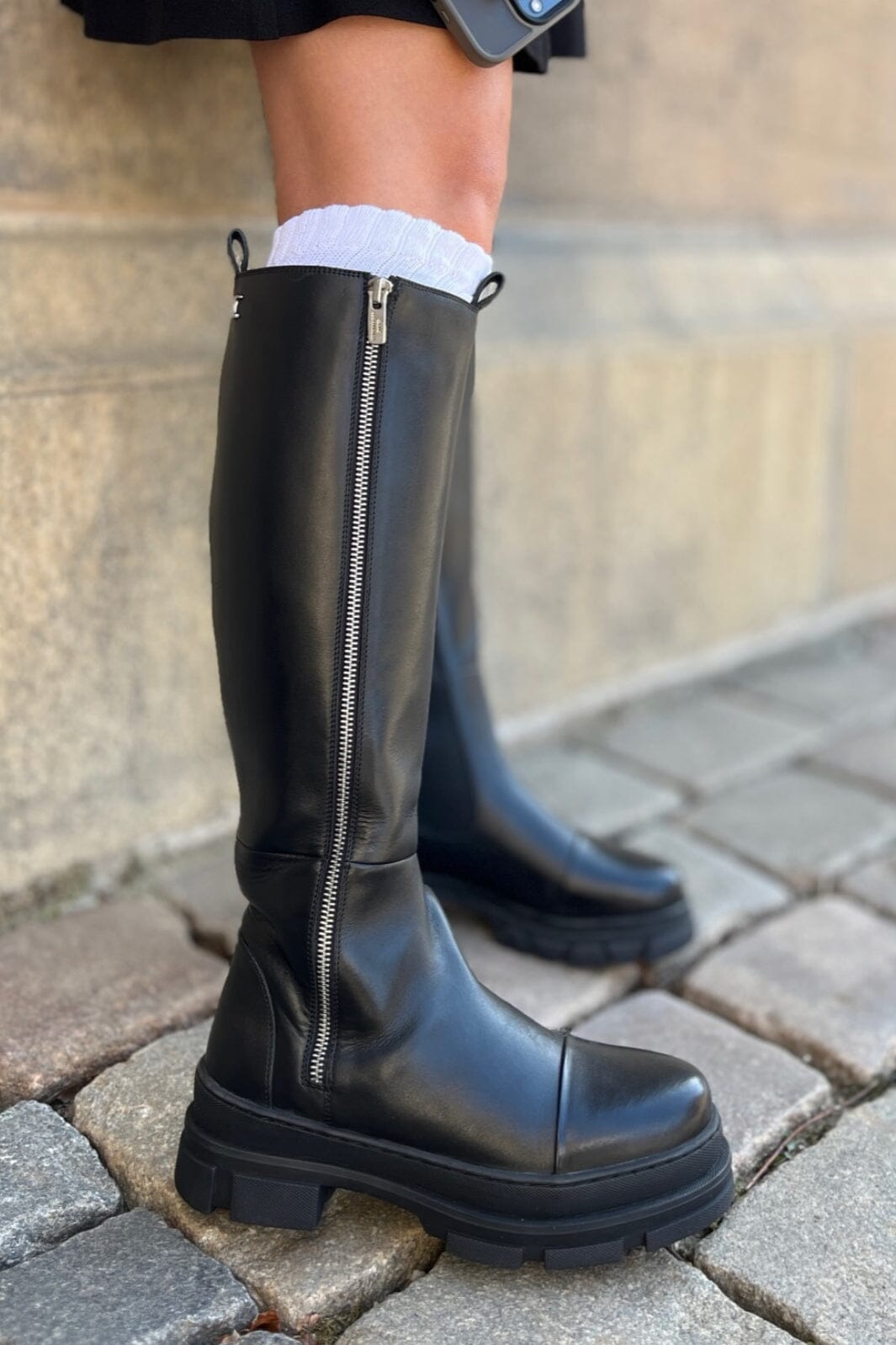 Forudbestilling - Copenhagen Shoes - Some Winter Days - 0001 Black Støvler