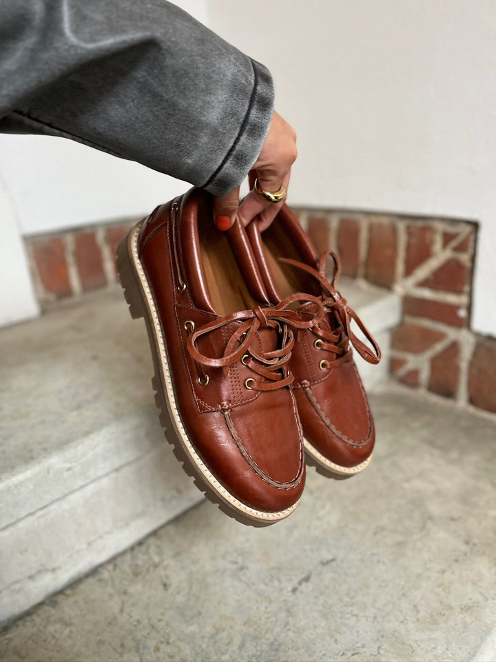 Forudbestilling - Copenhagen Shoes - The Walk Leather CS8837 - 0241 - Cognac Loafers