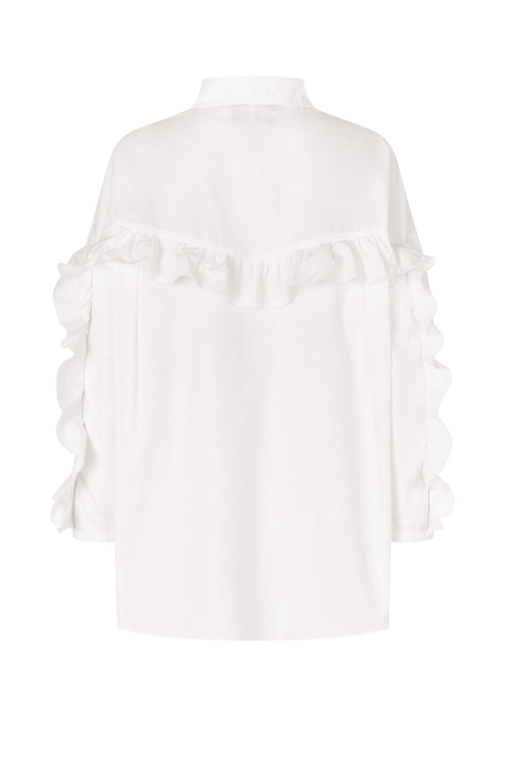 Forudbestilling - Cras - Blooming Shirt - 1000 1000 White Skjorter