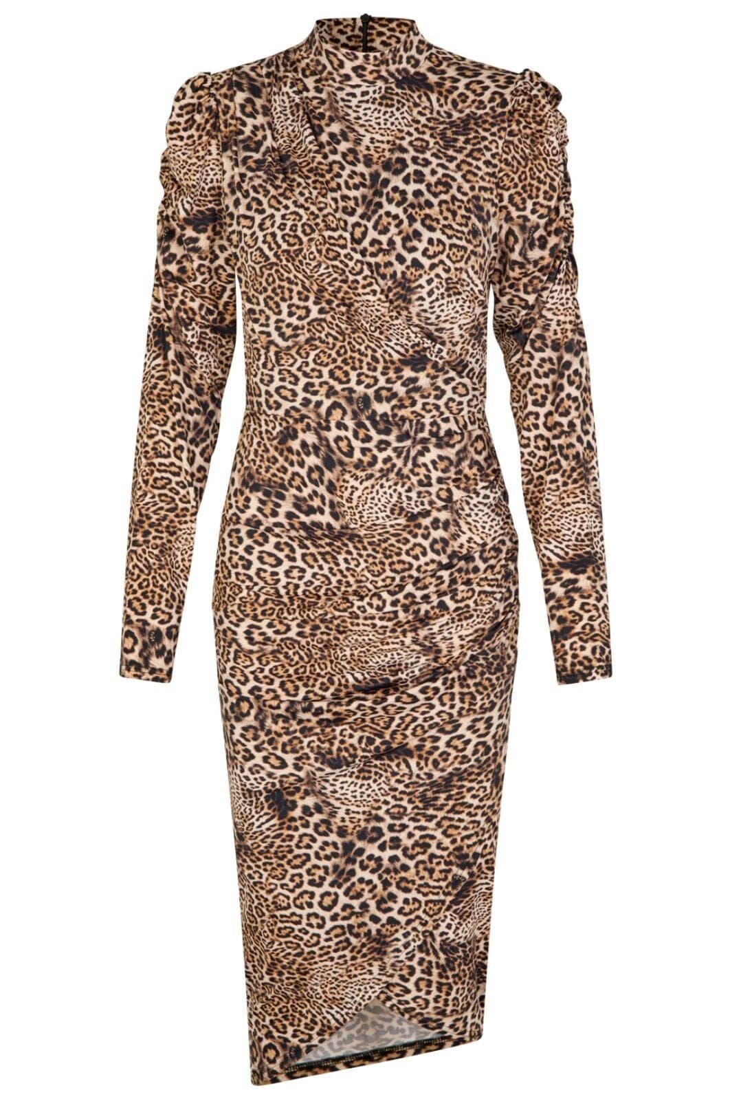 Cras - Denvercras Dress - 8041 8041 Twisted Leo Kjoler