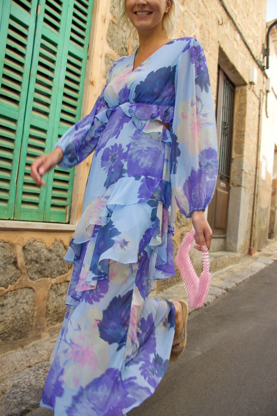 Forudbestilling - Cras - Love Dress C435 - 8096 - 8096 Pale Peony Blue Kjoler