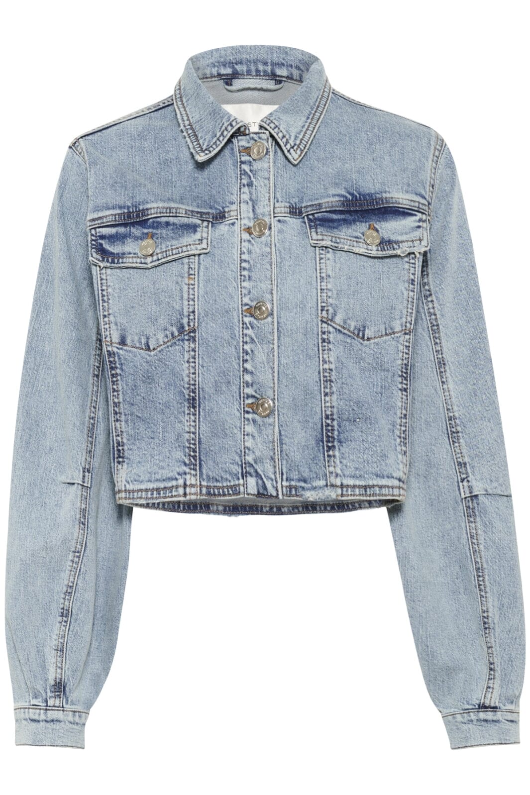 Gestuz - Gzdea Cropped Jacket 10910382 - 107868 - Light Blue Denim