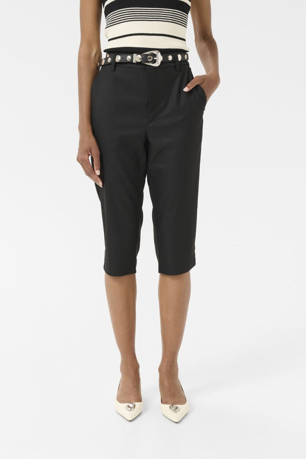 Gestuz - Gzpauline Capri 10910548 - 100017 - Black