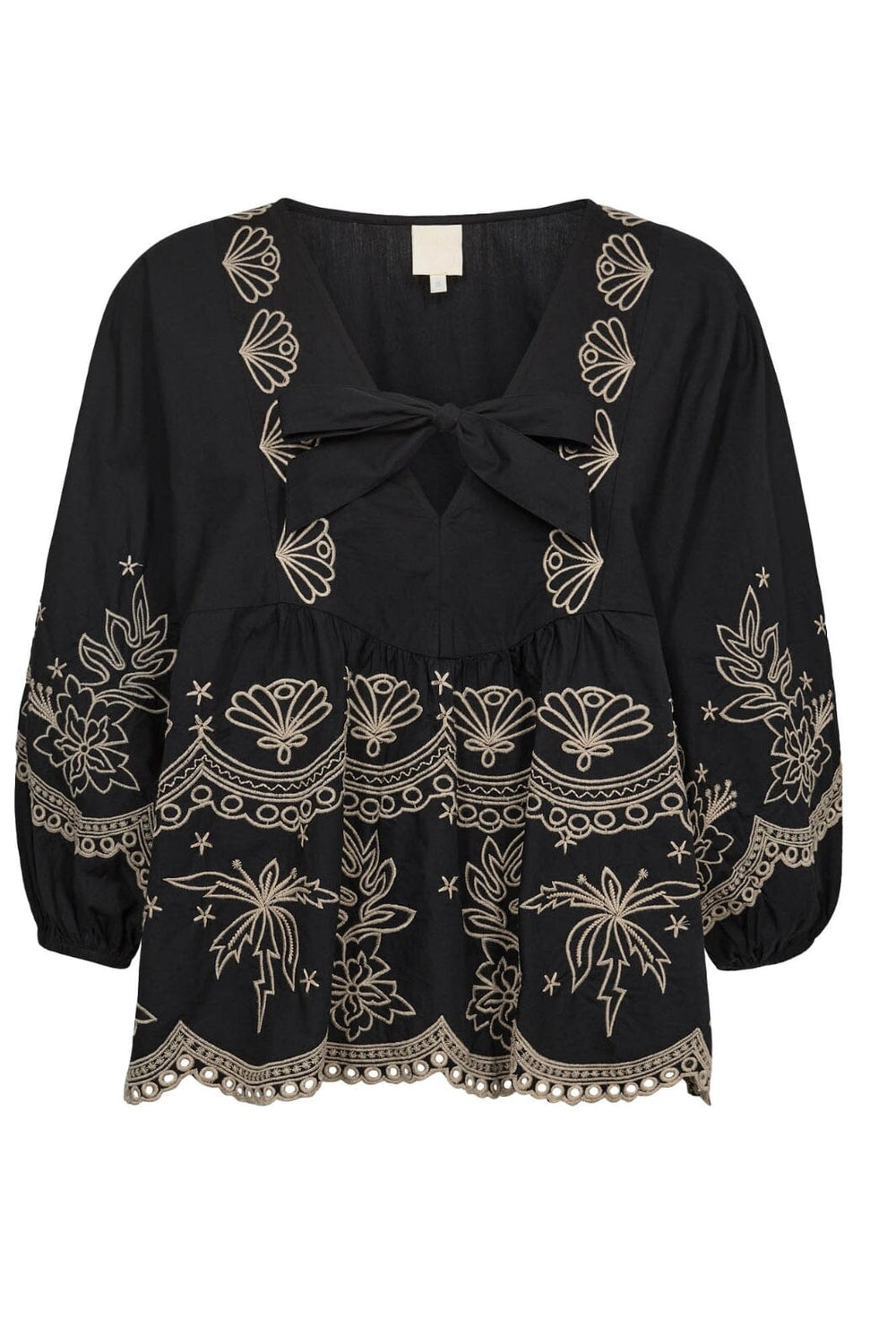 Gossia - Sofjago Blouse G2458 - Black/Sand